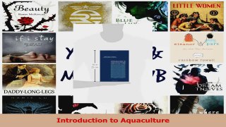 Download  Introduction to Aquaculture Ebook Free