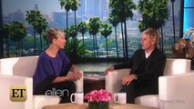 Chris Evans Scares Scarlett Johansson Silly on 'Ellen'