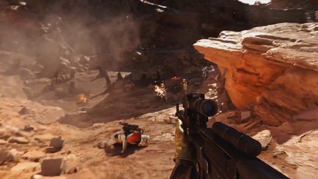 Jouer à Star Wars Battlefront en 4K... Images surréaliste - Real Life Mod