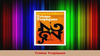 Read  Tristes Tropiques Ebook Free