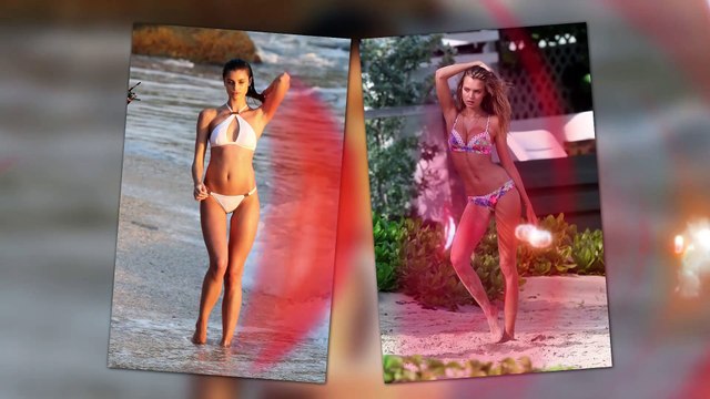 Beach Babe Alert! Victoria's Secret Sexy Bikini Beach Photo Shoot