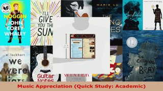 Read  Music Appreciation Quick Study Academic Ebook Free