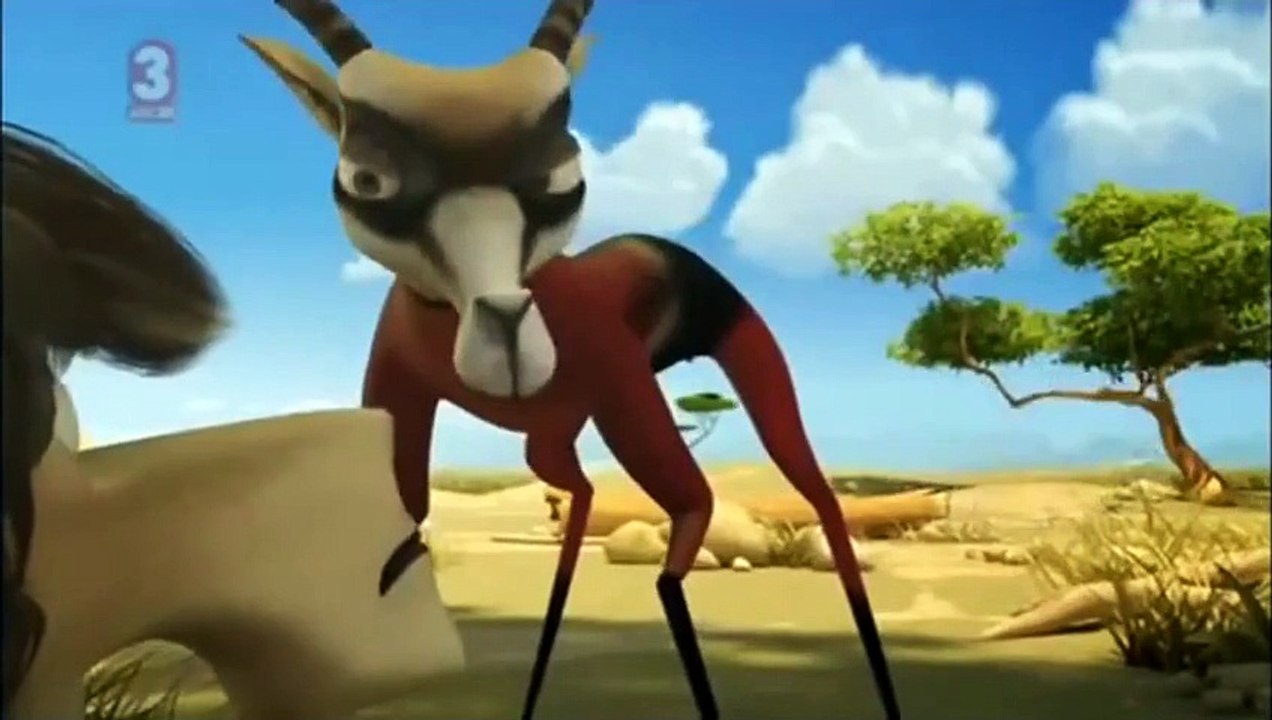 Cartoon Animals for Children - Leon Error the Savannah | Cartoon Animation