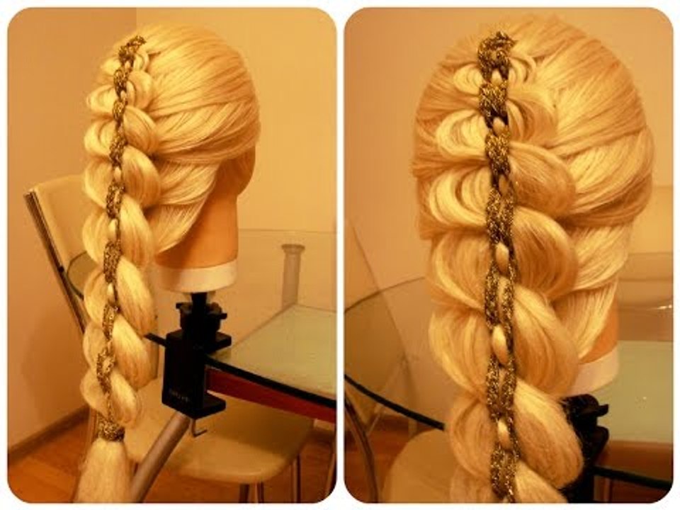 Chain Braid Hairstyle Tutorial