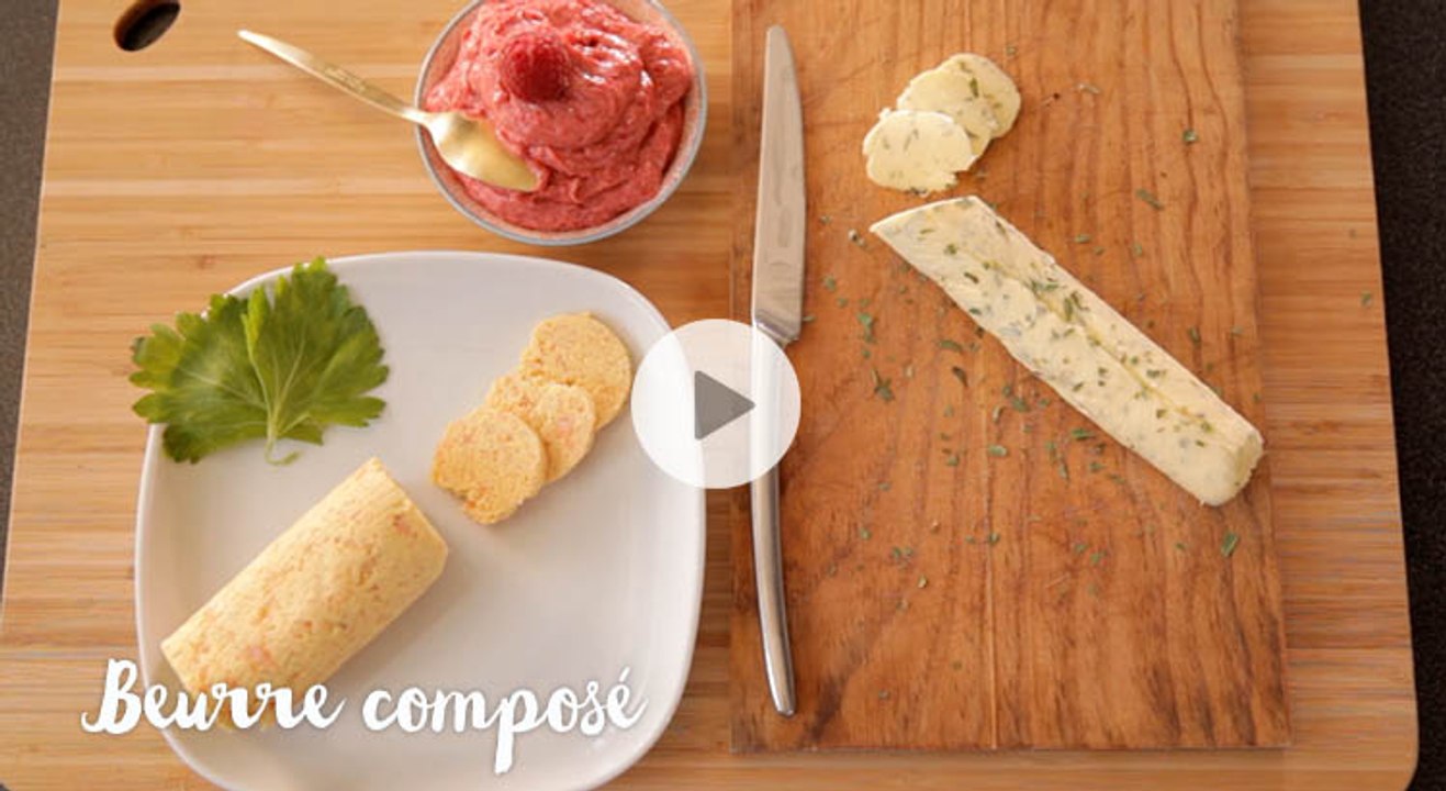 Comment faire du beurre composé en version sucrée ou salée ? - Gourmand