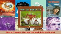 Read  Water Insects Lerner Natural Science Book Ebook Free