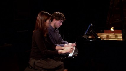Duo Solot interprète l'ouverture du Barbier de Séville de G.Rossini (transcription pour piano à 4 mains par A.Schoenberg) |Le live de la Matinale