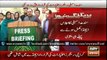 MQM leader Khawaja Izhar media talk at Sindh Assembly