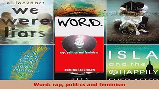 Read  Word rap politics and feminism EBooks Online