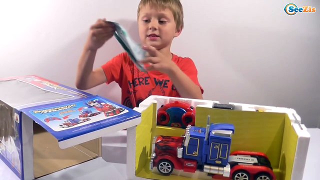 ✔ Трансформер Оптимус Прайм. Видео для мальчиков. Игорек и Игрушки. Transformers Optimus Prime. VLOG