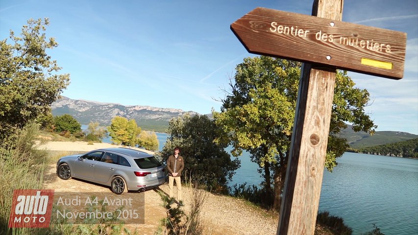 Audi A4 Avant (2015) : Essai vidéo du nouveau...