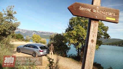 Audi A4 Avant (2015) : Essai vidéo du nouveau break A4