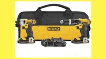 Best buy Cordless Drill  DEWALT DCK285C2 20Volt MAX LiIon Compact 15 Ah Hammer Drill and Impact Combo Kit