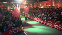 Coca-Cola Weihnachtstruck und Parade in Laa - Teil 1