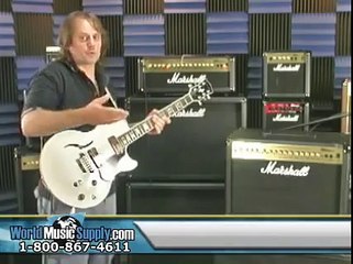 Marshall MG 100 HDFX with Vox Virage II SC