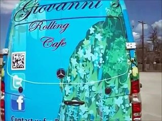 GIOVANNIS ROLLING CAFECUSTOM ITALIAN ICE TRUCK BY TEXAS CART BUILDER
