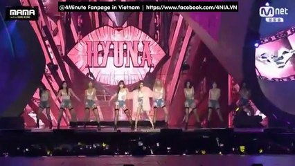 [LIVE HD] 151202 HyunA - Roll Deep + Red @ MAMA 2015 in Hong Kong_ By nafelix.com