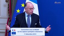 Signature d'une convention cadre pour la promotion et le développement du volontariat sapeur-pompier