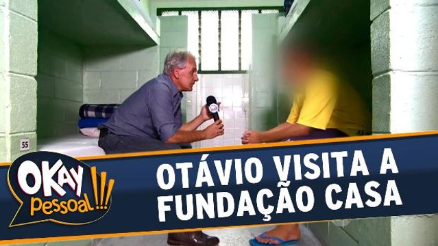 Otávio Mesquita visita unidade da Fundação Casa