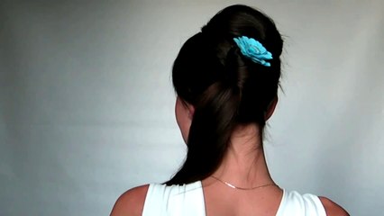 4 easy hair styles for long hair ( busy office & college girl)