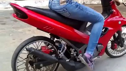 girl on bike had to hurt badly