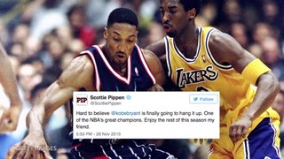 Athletes React to Kobe Bryant's Retirement Announcement_ By nafelix.com