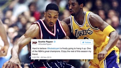 Athletes React to Kobe Bryant's Retirement Announcement_ By nafelix.com
