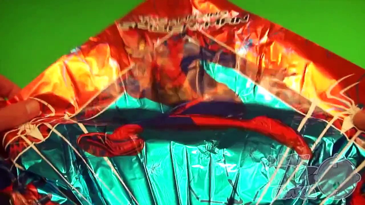 Spider-Man Surprise Eggs Learn Sizes from Smallest to Biggest!