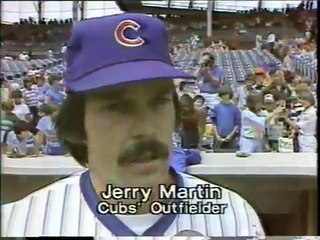 1979 CUBS JERRY MARTIN profile on NBC Chicago sports (WMAQ TV)