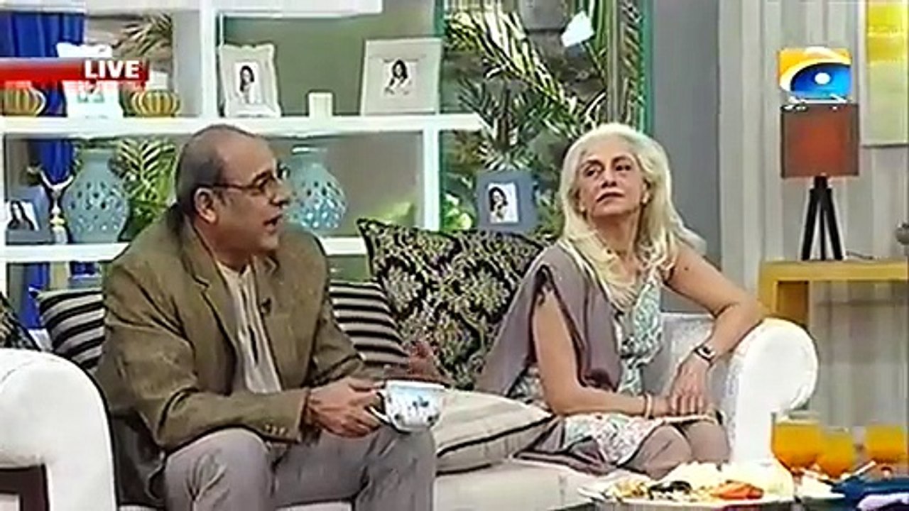 Nadia khan Show on Geo TV - 12th December 2015 - Part 4