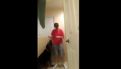 VIDEO: Dog helps owner who has Aspergers attack with amazing results