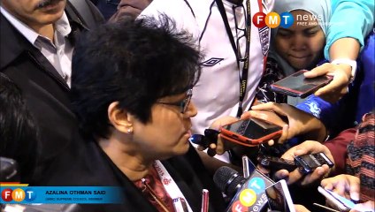 Azalina to UMNO rebels : Be a man and leave