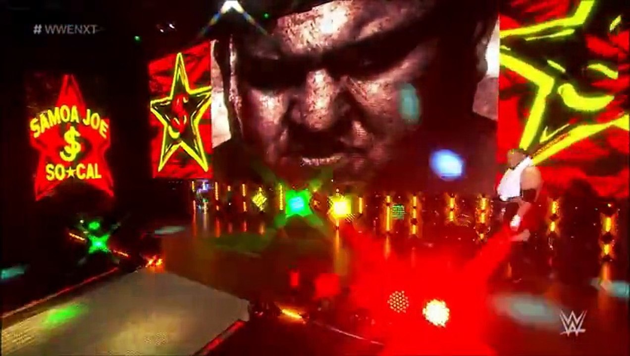 Finn Balor & Apollo Crews vs Samoa Joe & Baron Corbin : NXT, 9 Dec. 2015