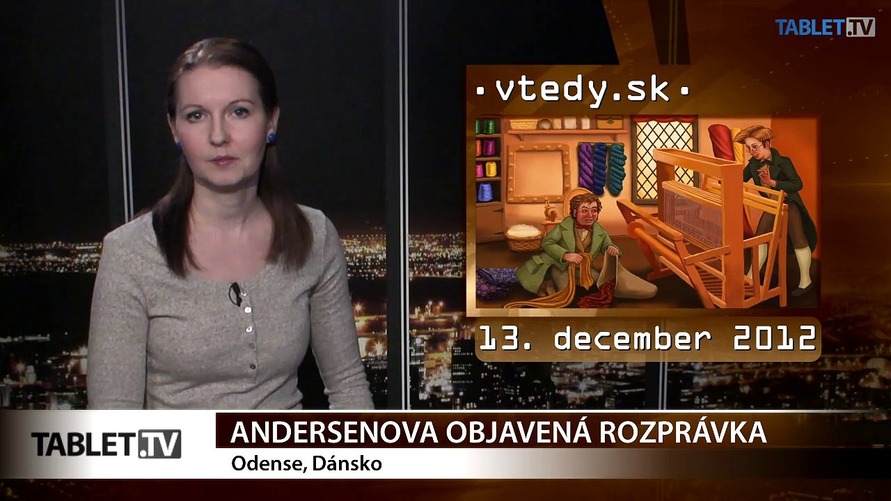 Stalo sa VTEDY: Andersenova objavená rozprávka