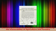Read  Increasing Climate Variability and Change Reducing the Vulnerability of Agriculture and Ebook Free