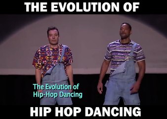 THE EVOLUTION OF HIP HOP DANCE ft Will Smith and Jimmy Fallon - Copie