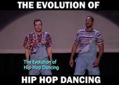 Evolution de la danse HIP HOP avec Will Smith et Jimmy Fallon