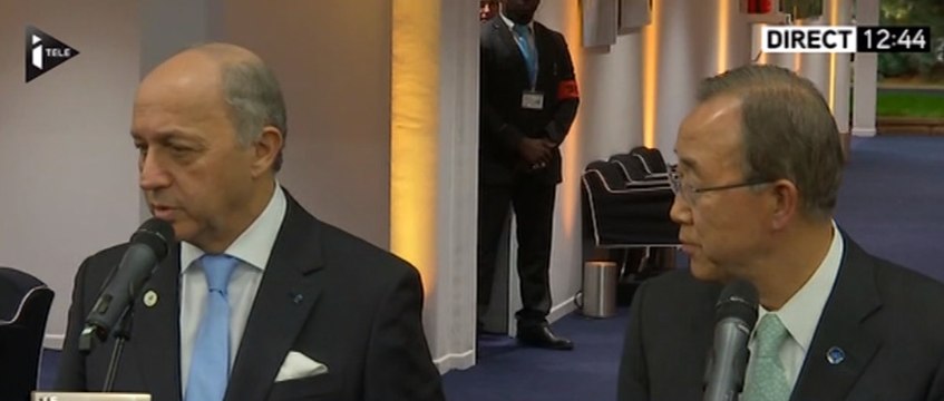 Fabius : «Nous sommes presque au bout du chemin, je suis optimiste»