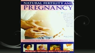 Natural Fertility And Pregnancy