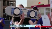 Avances tecnologicos : Patineta voladora.