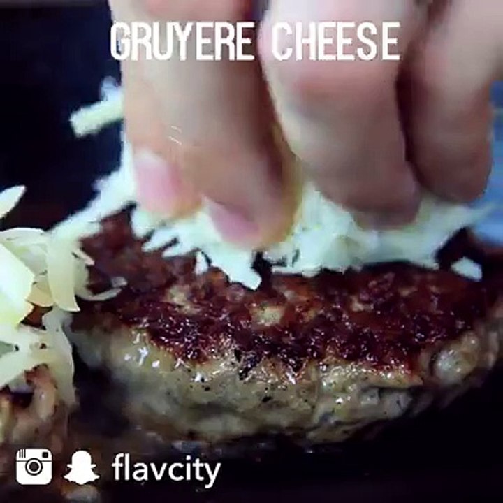 French Onion Burger