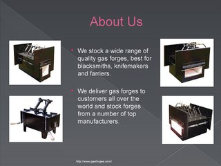 Blacksmith Gas Forges