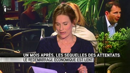 Le redémarrage économique est lent après les attentats