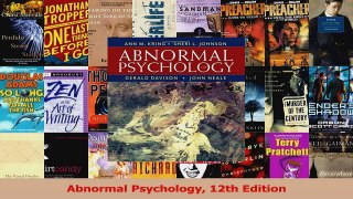 Abnormal Psychology 12th Edition Download