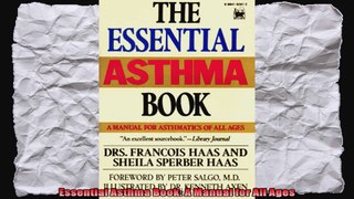 Essential Asthma Book A Manual for All Ages
