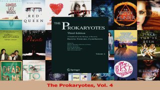 Read  The Prokaryotes Vol 4 PDF Free