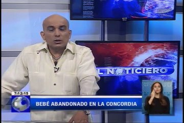 Madre deja abandonado su bebé en un parque