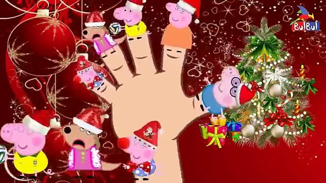 Finger Family Christmas Peppa Pig Disney Nursery Rhymes _ Christmas Peppa Pig Songs for Children , 2016