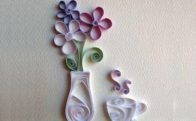 Télécharger la video: Quilling Made Easy # How to make Beautiful Flower Pot-Quilling card using Paper -Paper Art_34