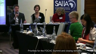 SAIIA Priorities for the FOCAC Summit and closing remarks